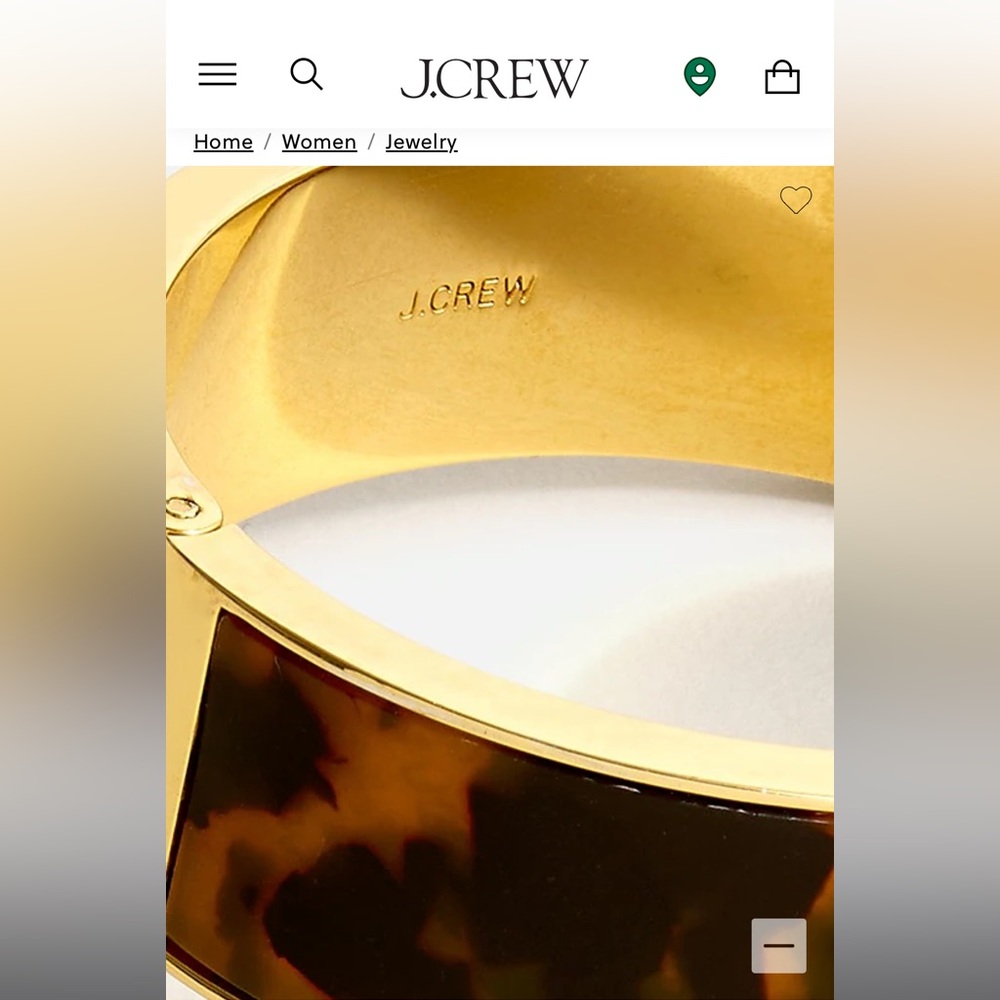 Tortoise clamp bracelet - Picture 3 of 3